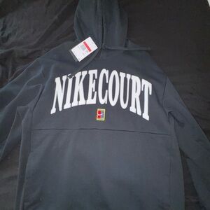 NikeCourt Men's Black Hoodie Jacket